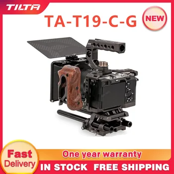 TILTA SONY A7C TA-T19-FCC TA-T19-A TA-T19-B TA-T19-C TA-T19-C-G Пълен Корпуса на фотоапарата TILTA SONY A7C за Sony A7C Дървен комплект Handel