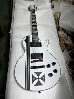 Електрическа китара ESP Custom Shop KH-2 масичка за спиритически сеанси Кърк Hammett Cynthia White най-високо качество