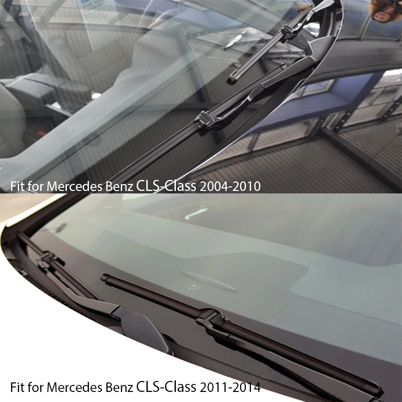 Overe 1 комплект Гумени Автомобилни Предните Зъби Чистачки За Mercedes Benz W218 W219 CLS-Class CLS Оригинални Сменяеми Аксесоари