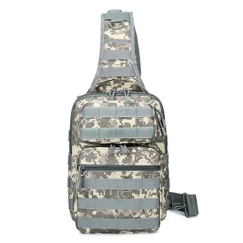 Военно-тактически чанта през рамо, армейски страйкбол, раница-прашка Molle, Нагрудная чанта за Къмпинг, Туризъм, Лов, спорт на открито, Чанти през рамо