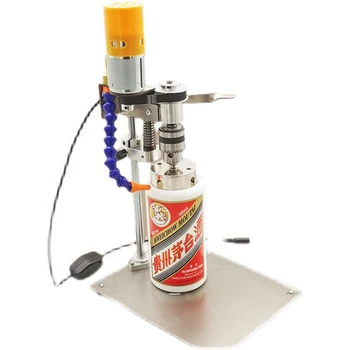 Машина за рязане на бутилки вино Електрическа опесъчаване машина Настолна многофункционална машина за пробиване на керамичното стъкло