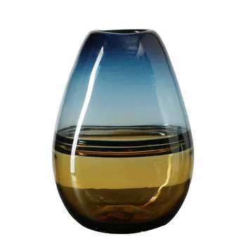 INS Light Луксозно творческа постепенно украса стъклена ваза