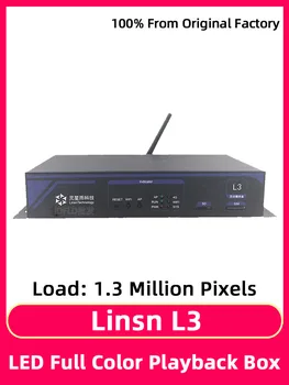 Linsn L3 Скоростна асинхронни възпроизвеждане на RGB пълноцветен модул Система за изпращане на картички led екран WiFi USB порт видеоконтроллер