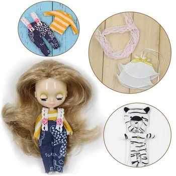 Екипировки за миниатюрни мини-кукли Blyth са Подходящи за смяна на играчки 