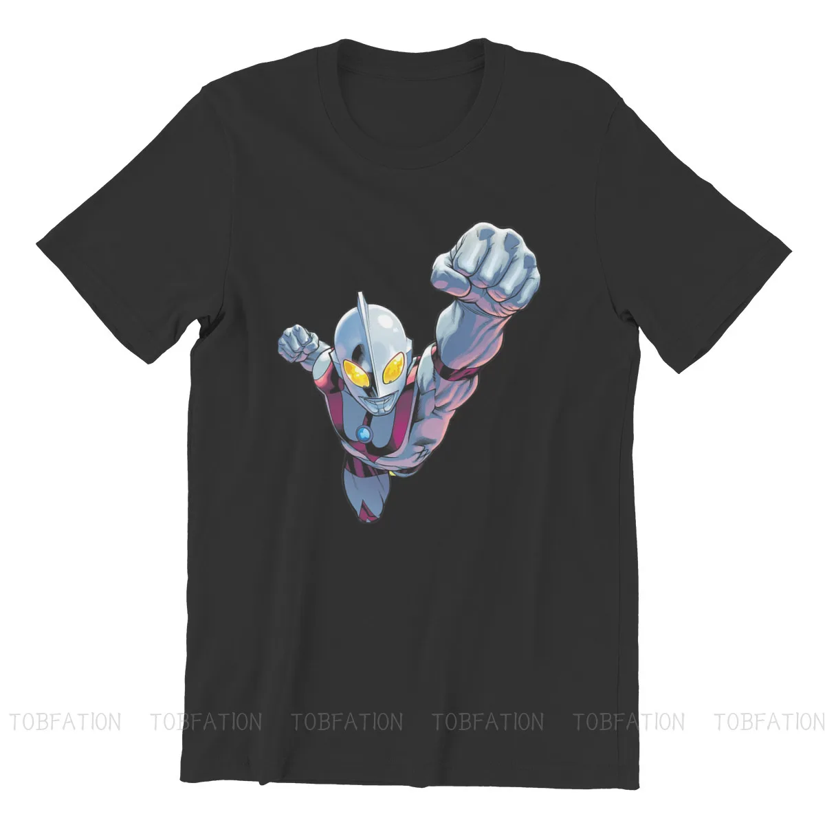Ultraman Tiga Japan Superhero Kaiju Класическа Тениска в стил Харадзюку, Пънк, Благородна Фланелка с Голямо Деколте, Мъжки Ризи