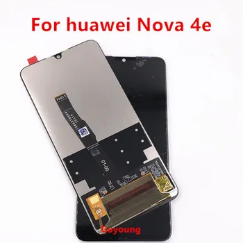 Подходящ за мобилен телефон Huawei Nova 4e, на екрана на колекцията с панели, оригинални touchscreen дисплей, външен екран