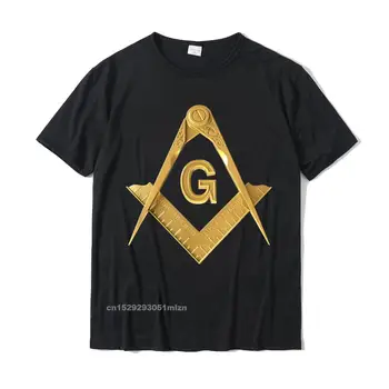 Квадратен компас, емблемата на Масонската ложа, тениска за момчета, памучни блузи, тениски Удобна