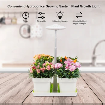 Лампа за отглеждане на растения в хидропоника, лампа за отглеждане на растения, фитолампа за вътрешно гроубокса, парници за разсад на цветя, зеленчуци