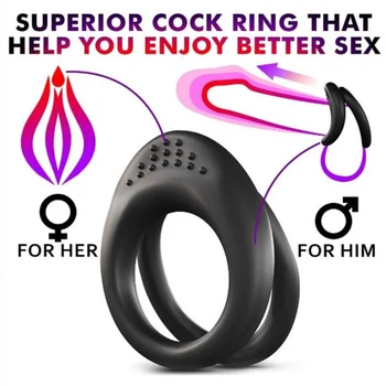 Мъжки силикон вибрационное стопорное пръстен JJ sleeve носете husband and wife vibration JJ ring вибратор забавни penis sleeve lock ring