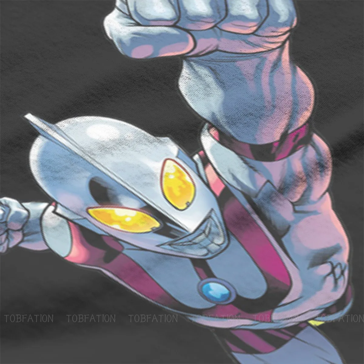 Ultraman Tiga Japan Superhero Kaiju Класическа Тениска в стил Харадзюку, Пънк, Благородна Фланелка с Голямо Деколте, Мъжки Ризи