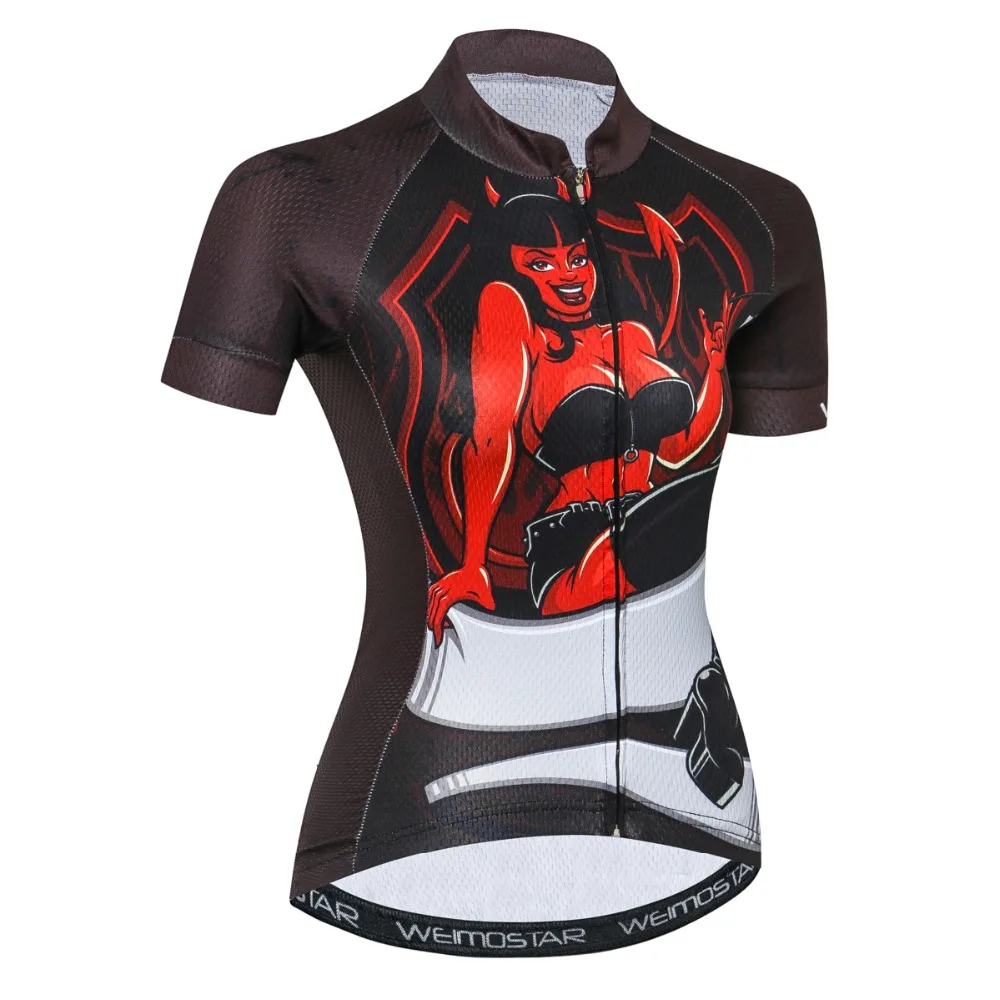 Дамски Трикотажни ризи за колоезденето Ropa Ciclismo Bike Team, тениски за колоезденето МТБ, върховете на улица с къс ръкав