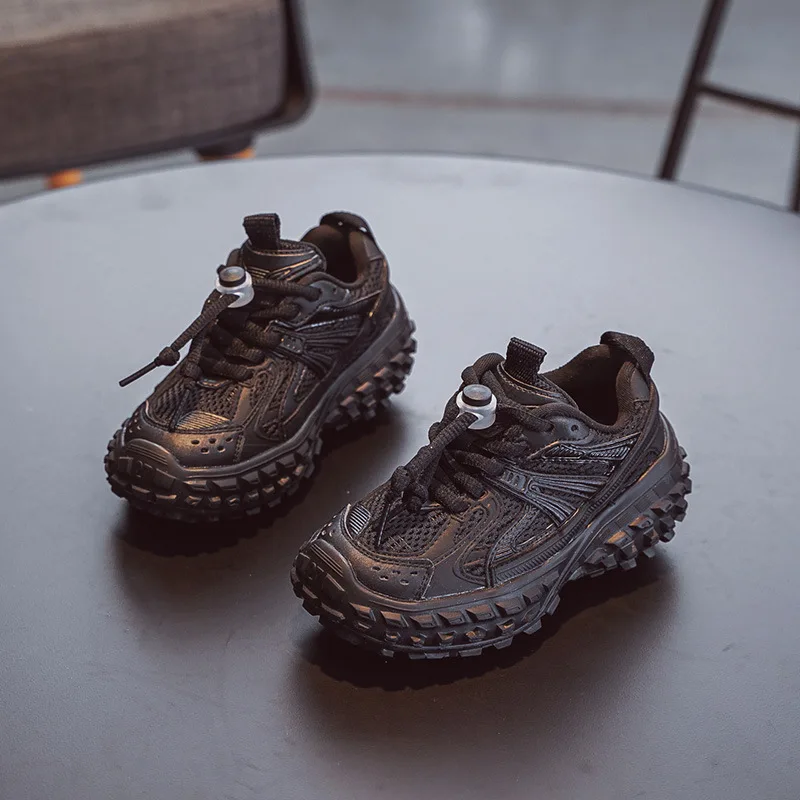 Детска противоударная устойчива на плъзгане дишащи обувки за гуми-цистерни, Детско облекло за почивка, обувки за ходене на стъпалото на Дуриана, гуменки за момчета и момичета Tide