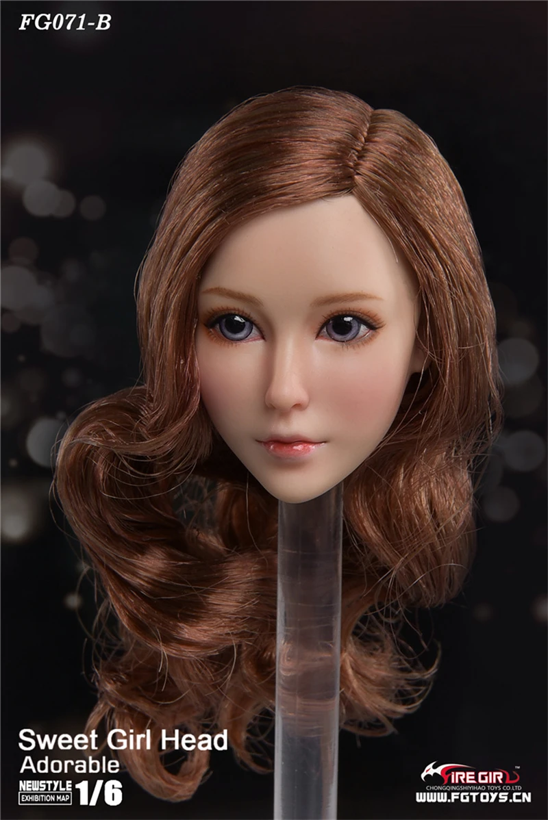 Играчки Fire Girl FG071 1/6 Войници азиатската сладко момиче Модел с вырезанной главата е Подходящ за 12 