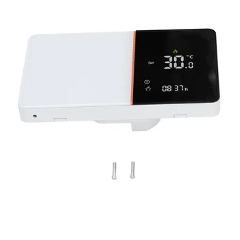 Термостат 5A с двоен сензор, спестяващ пари, който предпазва околната среда, LCD регулатор на температурата за контрол на отопление 95-240 В