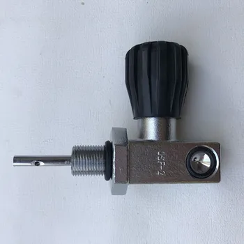 Клапан главата на цилиндъра за гмуркане, преминете клапан на цилиндъра за гмуркане с високо налягане, клапан респиратор за гмуркане от въглеродни влакна