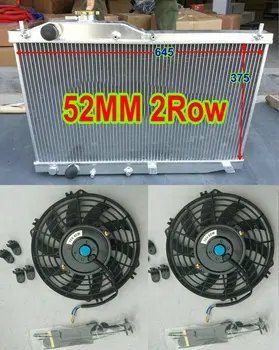 Алуминиев радиатор и ВЕНТИЛАТОР за 2000-2009 Honda S2000 S2K AP1 AP2 CR F20C/F22C1 2.0 L/2.2 L I4 MT 00 01 02 03 04 05 06 07 08 09