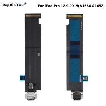 iRepair-You за iPad Pro 12,9 2015 A1584 A1652 USB зарядно устройство, порт за зареждане на Гъвкав кабел, смяна на съединител Черен, бял