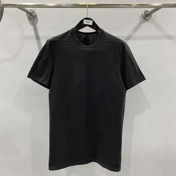 Мъжки t-shirt Owen Seak Блузи от 100% памук, готическата риза, жилетка, тениска, летни Черно-Бели тениски