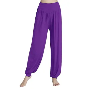 2023, Свободни Панталони за йога с висока Талия, плюс Зреещи ярки Цветове, Модни Удобна Лятна Спортно Облекло За танци