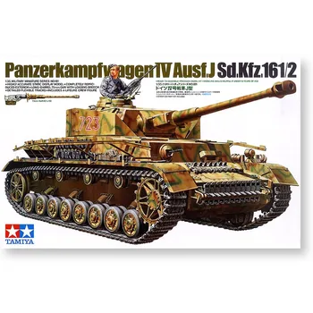 Tamiya 35181 1/35 Немски Panzerkampfwagen TV Ausf.J Sd.Kfz.161/2 Резервоар В Събирането, Конструктори за Възрастни, Хоби Колекция