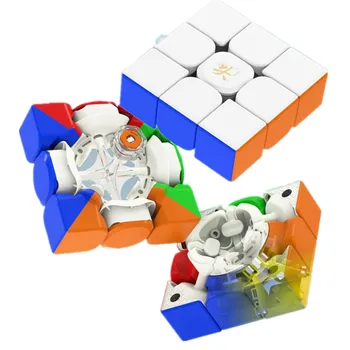 Dayan Tengyun V3M 3x3x3 Магнитен Куб Професионален Tengyun V3 M 3x3 Magic Speed Cube Играчки Cubo Magico Пъзел За Деца