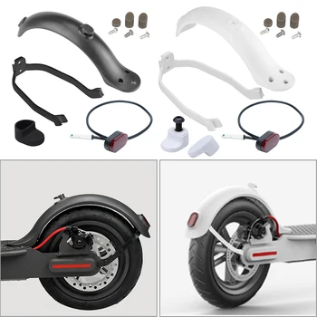 Здрав калник на задно колело за Скутер Xiaomi Mijia M365 M187 Pro, калник на задно колело за Гуми Електрически Скутер, калник на задно колело със Задно Защитно Крило на Задния Фенер