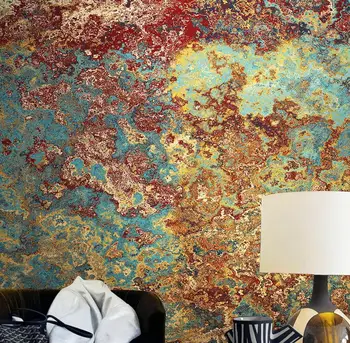 beibehang потребителски ретро текстура ръжда, оцветяване на стени покритие на фон стенни тапети за дома декорация на дома