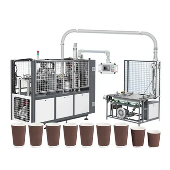 2023 Напълно автоматична машина за производство на картонени чаши кафе на Списък на машини за производство на хартиени продукти за еднократна употреба за картонени чаши за лудория