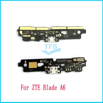 За ZTE Blade A6 A6 Max, USB порт за зареждане, зарядно устройство, конектор за микрофон, гъвкав кабел, такса