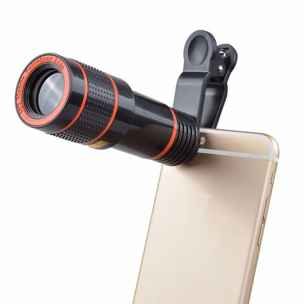 8-кратно телеобектив телефон с 8-кратно Телескоп мобилен телефон HD обектив на камерата с външния зум обектив за специални ефекти