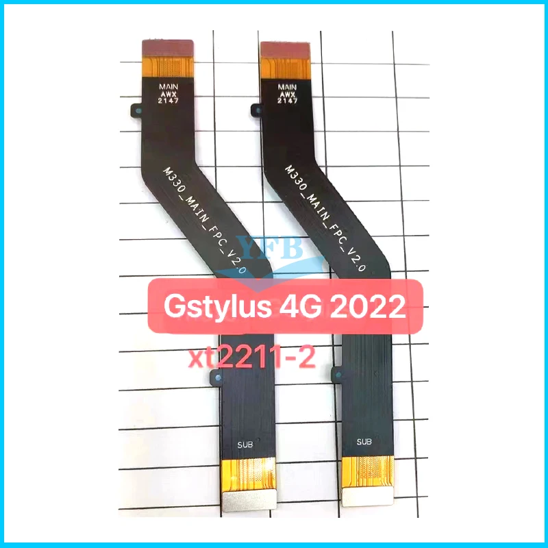 За Motorola Moto G Stylus Power Play 2020 2021 2022 E2020 версия за САЩ Основна такса Конектор на дънната платка USB Гъвкав LCD кабел
