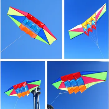 безплатна доставка за радарни въздушен змии, летящи играчки открит въздушен змии цветен комплект безплатна доставка на детски летящ елен papalote jouer