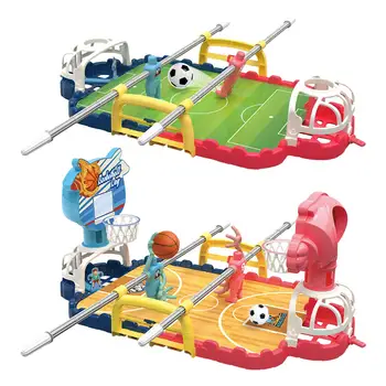 Детски баскетболни играчка, играчка за взаимодействието на родителите и на децата, лесна за конфигуриране на баскетболна игра, пальчиковый футбол за деца и момчета