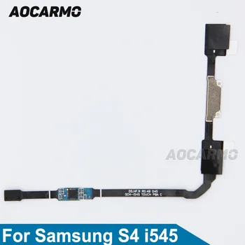 Aocarmo Бутон в Главното Меню, Клавиатура, гъвкав Кабел за Samsung Galaxy S4 i545