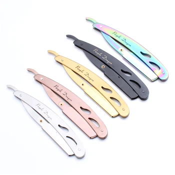Мъжки директен фризьорски бръснач с добавянето на 10 ножове, стомана, Разглобяем нож за бръснене, Средства за обезкосмяване, бритвенная бръснач острие Z6102