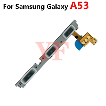 Гъвкав кабел регулирате силата на звука, захранване За Samsung Galaxy A33 а a53 A73 4G 5G Превключвател за Включване, Изключване на Звука на Хранене Гъвкав Кабел с Метален Група в Събирането на