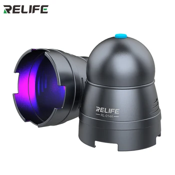RELIFE RL-014A UV-отверждающая USB Лампа LED с Висока Мощност T6 Бързосъхнеща Лампа за Ремонт на дънната платка на телефона с лилаво светлина