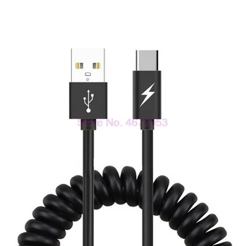 100 бр./лот USB-кабел за SAMSUNG 2A Бърз Micro USB Type C usb-c Кабел за трансфер на данни Код зарядно устройство за телефони Xiaomi