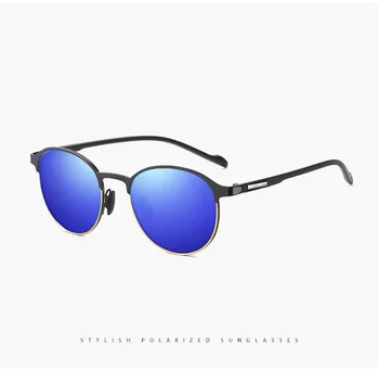 Поляризирани метални слънчеви очила в рамки ослепителна цветове за мъже и жени Слънчеви очила за пътуване и риболов