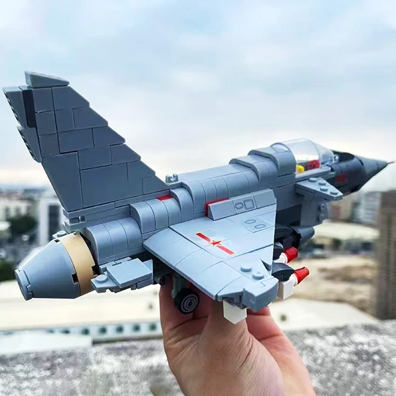 Военен sturmovik A10, градивен елемент, градски бомбардировач H-20, Модел самолет на военновъздушните сили, Набор от тухли, Войници от Втората световна война, Играчки за деца