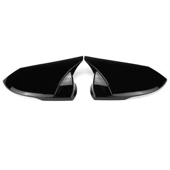 Колата M Style Лъскав черен капак огледала за обратно виждане, тампон на дограма, капаци на страничните огледала за Hyundai Elantra 2021 2022