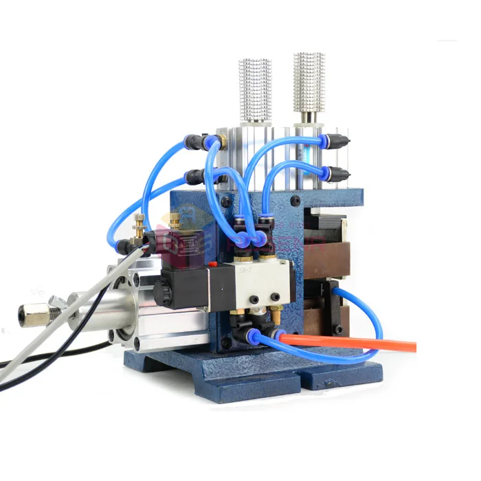 Вертикална пневматична машина за източване на кабели DZ-3F, Машина за източване на Пилинг, Машина за рязане на тел, Машина за отслаивания тел Plasitc
