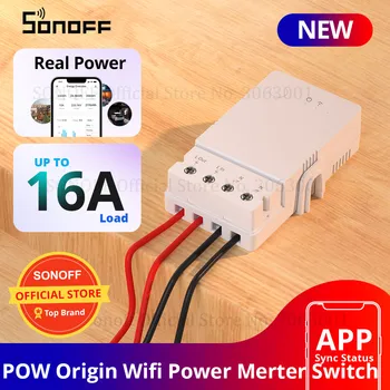 SONOFF POW Origin 16A Smart Wifi електромера Модул Превключване на Безжичния Комутатор WI-Fi с Монитор Хранене SONOFF POWR2 Обновена версия на