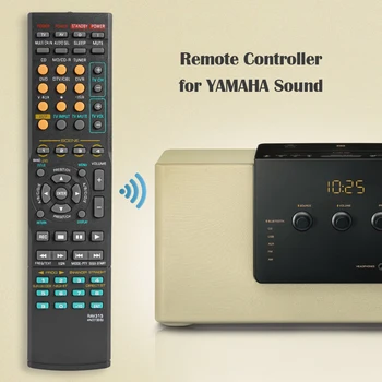 Универсален Аудиоконтроллер с дистанционно управление за Yamaha RAV315 RX-V363 RX-V463 е Съвместим с YHT380 WJ409300 HTR-6040